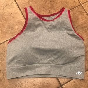 New Balance crop bra